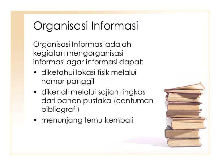 Organisasi Informasi