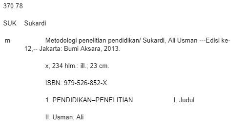 Proses Katalogisasi